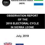 NATIONAL ELECTION WATCH REPROT 2018